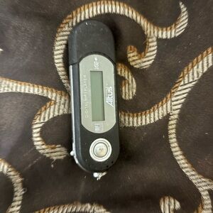 Black Portable MP3 Player - Compact Digital Audio